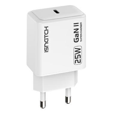 ALIMENTATORE GAN TYPE-C 3A 25W BIANCO