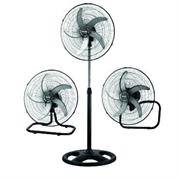VENTILATORE GADIP SIMUN 3 IN 1 IN METALLO 65 WATT 45 CM