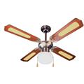 VENTIL.ZEPHIR A SOFFITTO ZFS 9107M  4 PALE CM 107 E LUCE