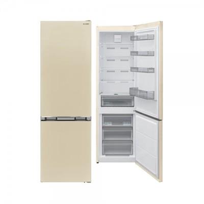 COMBINATO SHARP SJ-FBA12DMXJE NO FROST SABBIA CLASSE E H 2.00