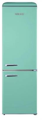 COMBINATO RETRO'NIKKEI GNCBV310GR CLASSE E VENTILATO H. 1.89 VERDE