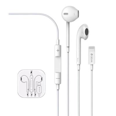DEVIA AURICOLARI PER IPHONE LIGHTNING CON CONTROLLI E MICROFONO