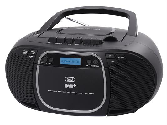 RADIOREG.CD DAB DAB+USB CASSETTA AUX-IN TREVI CMP 576