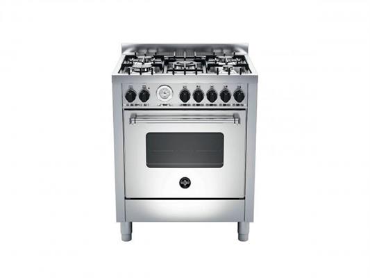 CUCINA LA GERMANIA AMN 765EXT 60X60 INOX MULTIF.GRIGLIE IN GHISA TRIPLA