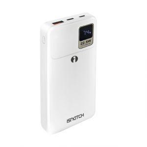 DEVIA DEPB10K643W POWER BANK KINTONE 10000MAH 37WATT BIANCO