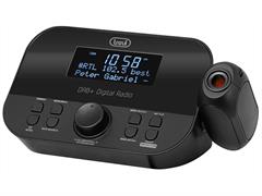 TREVI RC 85D8 DAB RADIOSVEGLIA DAB +PROIETTORE NERO