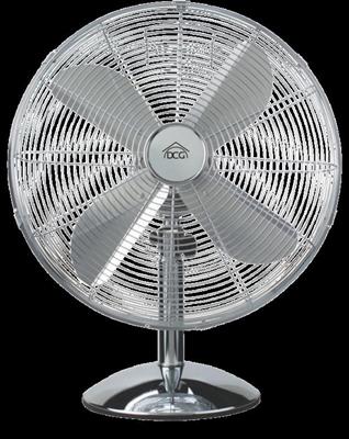VENTILATORE DCG VE 1612SS CROMATO DA TAVOLO 30 CM