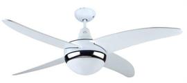 VENTILATORE DCG VECRD45TL A SOFFITTO CON 4 PALE 1 LUCE CON TELECOMANDO
