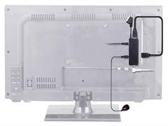 MINI RICIV.TREVI DVBT HE 3361 retro tv, T2-HEVC 10bit, Display USB Play