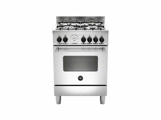 CUCINA LA GERMANIA AMN664EXT 60X60 INOX MULTIF.GRIGLIE IN GHISA TRIPLA C