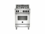 CUCINA LA GERMANIA AMN664EXT 60X60 INOX MULTIF.GRIGLIE IN GHISA TRIPLA C