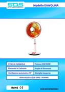 STUFA AL A PARABOLA 40 CM CARBONIO 900 WATT