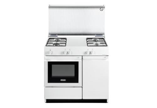 CUCINA DE LONGHI SEW 8540 86X50 4F F ELETTR. GRILL BIANCA