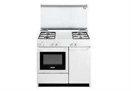CUCINA DE LONGHI SEW 8540 86X50 4F F ELETTR. GRILL BIANCA