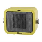 TERMOZETA TZR 53Y TERMOVENTILATORE AIRZETA SCALDO CUBE CERAMICO YELLOW