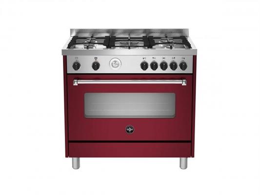 CUCINA LA GERMANIA AMN965GVIT 90X60 VINO FORNO GAS VENT.GRIGLIE IN GHISA