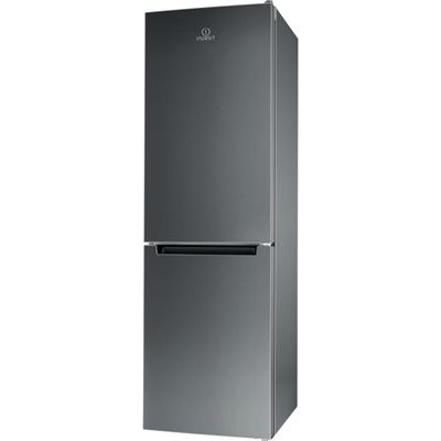 COMBINATO INDESIT LI8 SN1E X A+ INOX NO FROST H-P-L 187X64,5X60