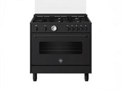 CUCINA LA GERMANIA AMN965ETN 90X60 NERA MULTIF. BRUCIATORE WOK LATERALE