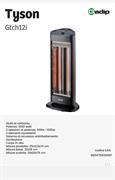 STUFA AL CARBONIO GADIP TYSON 1000 WATT