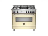 CUCINA LA GERMANIA AMN965GCRT 90X60 GRIGLIE IN GHISA F.GAS CREMA