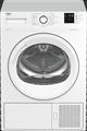 ASCIUGATRICI BEKO DRX823N Classe A++ 8kG Display Digit