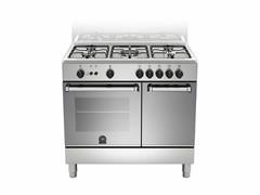 CUCINA LA GERMANIA AMN9P5GXV 90X60 F.GAS INOX C/PORTAB.