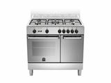 CUCINA LA GERMANIA AMN9P5GXV 90X60 F.GAS INOX C/PORTAB.
